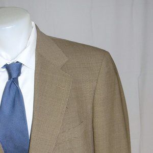 Southwick Light Brown Puppytooth Two Button Suit 43L